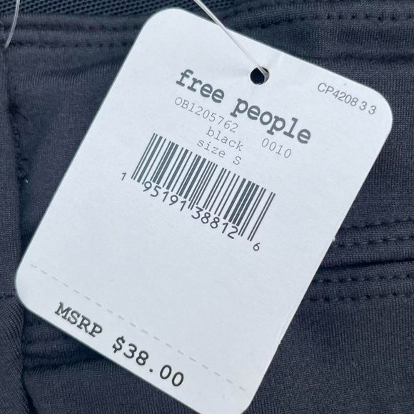 Free People Black Very Prairie Bra - Picture 3 of 3